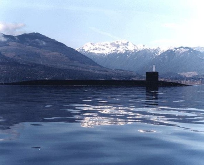 Tàu ngầm USS Michigan (SSBN-727/SSGN-727) của Hải quân Mỹ.